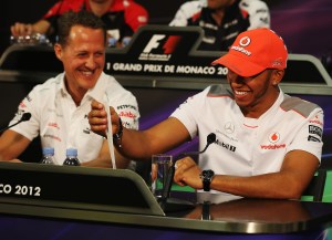 schumacher hamilton getty