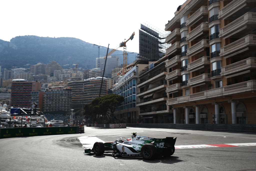 F2 | GP Monaco: Drugovich comanda nelle libere, Pourchiare rimandato