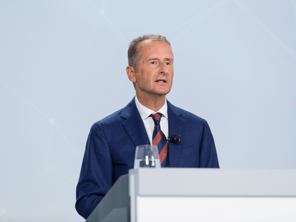 Herbert Diess, CEO Volkswagen