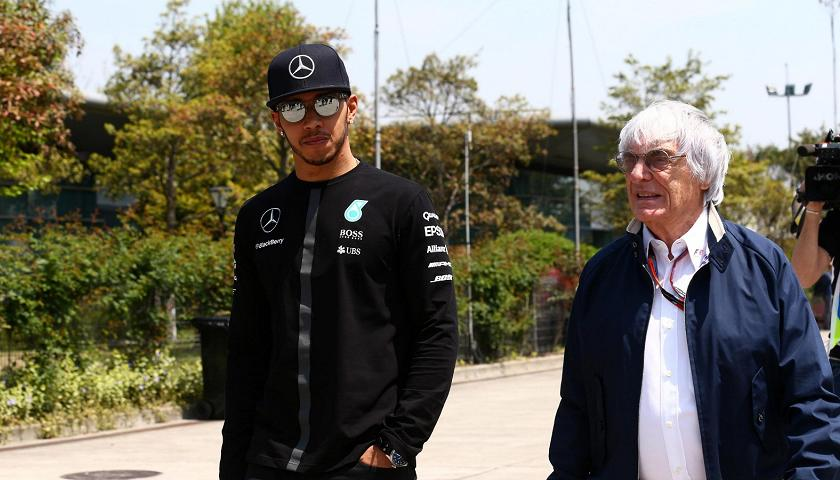 Ecclestone accusa Hamilton: "Wolff ne ha abbastanza"