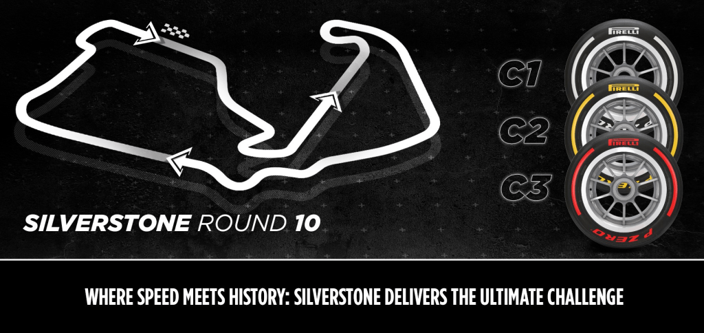 La Formula 1 fa tappa a Silverstone, dove lo scorso anno sono state presentate le nuove vetture. Pirelli ha scelto di portare le mescole più dure per uno dei weekend più difficili dell'anno.