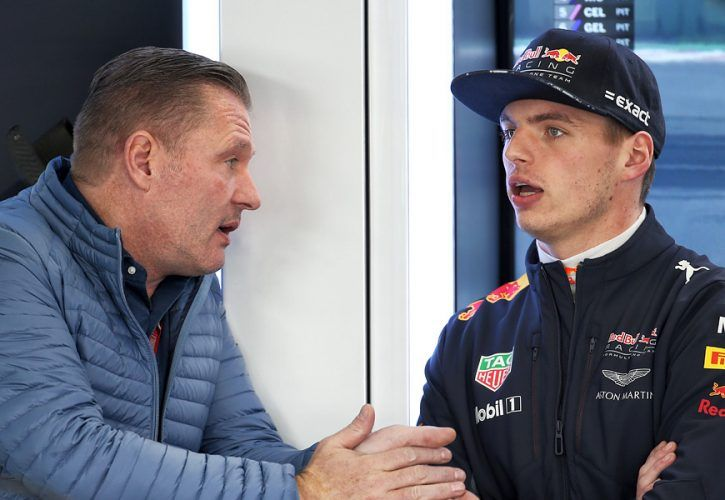 Max verstappen e Jos Verstappen.