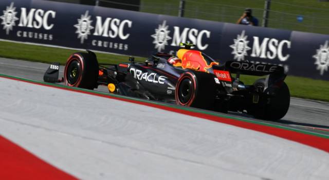 Pérez Red Bull Marko vettura