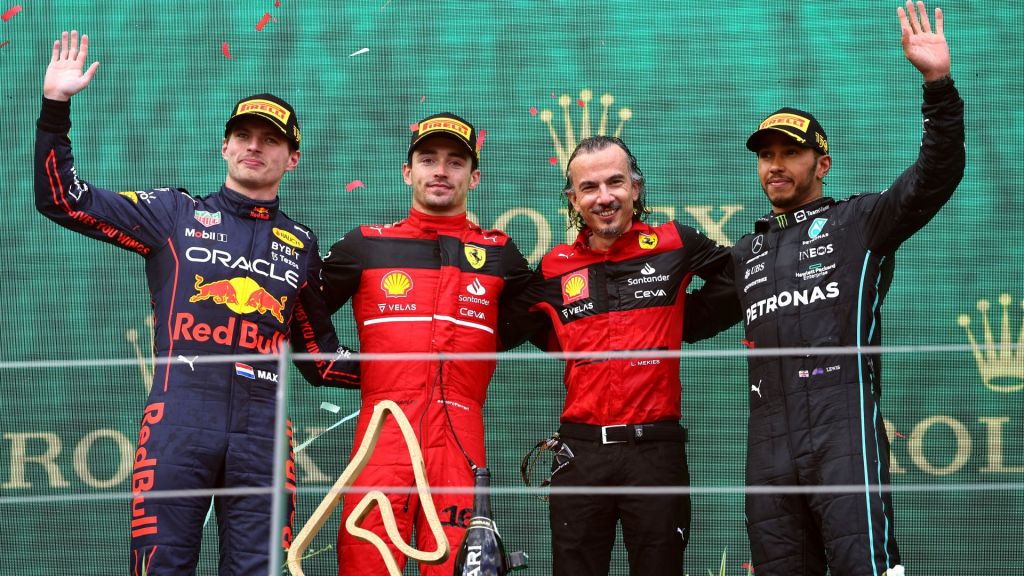 Podio GP d'Austria 2022