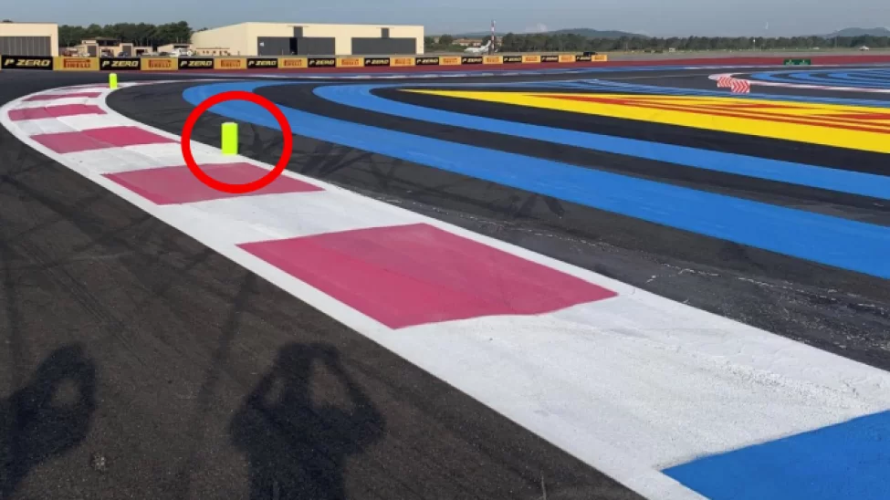 FIA Track limits Paul Ricard limiti della pista
