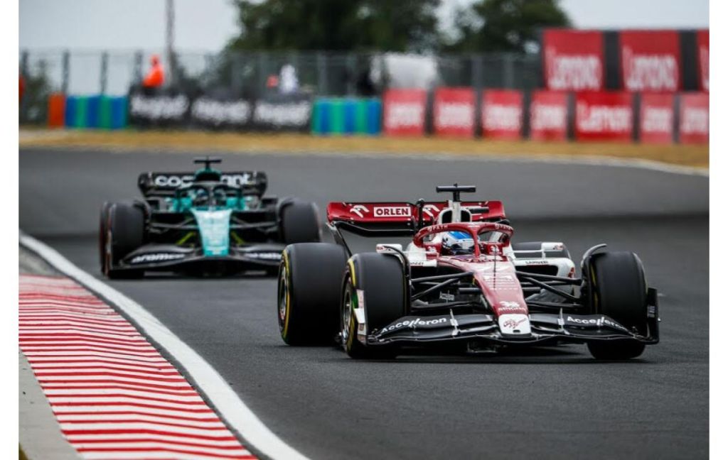 bottas stroll hungary 2022