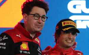 BInotto Sainz Ferrari Ansa Foto