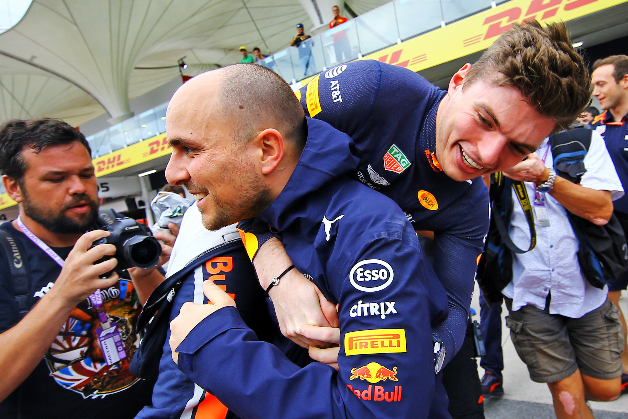 Lambiase Verstappen Albon