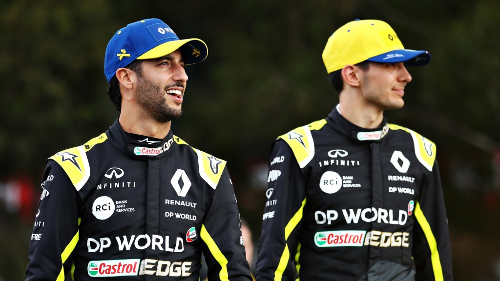 Ocon Ricciardo 2020