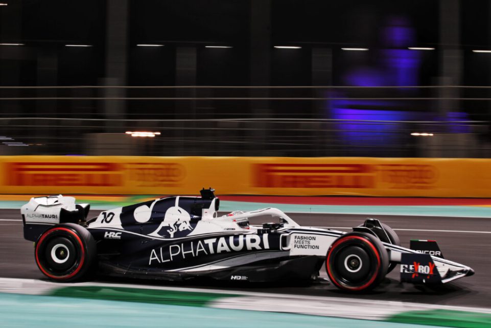 Pierre Gasly (FRA) AlphaTauri AT03. 26.03.2022. Formula 1 World Championship, Rd 2, Saudi Arabian Grand Prix, Jeddah, Saudi Arabia, Qualifying Day. - www.xpbimages.com, EMail: requests@xpbimages.com © Copyright: Coates / XPB Images