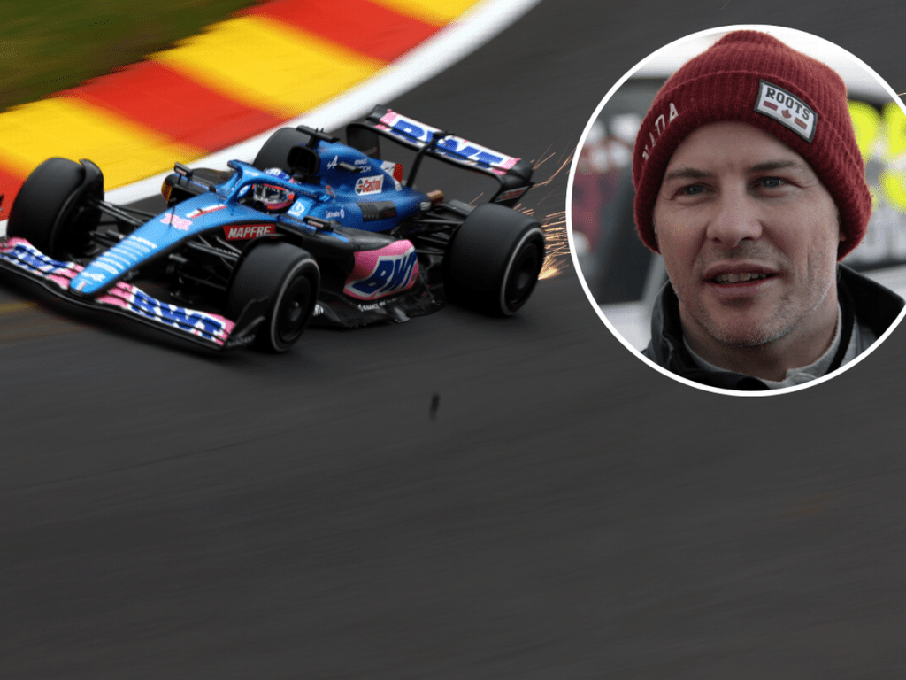 Jacques Villeneuve si è entusiasmato dopo aver effettuato un giro con l’Alpine del 2021 a Monza durante la settimana.