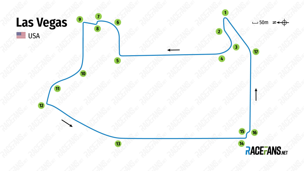 Circuito F1 Las Vegas