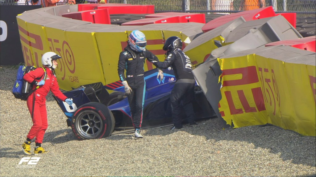 Sargeant dopo il botto