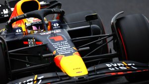 Il poleman del gp del Giappone Max Verstappen
