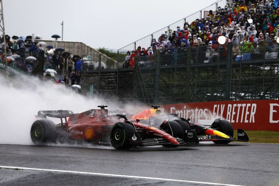 Ferrari Red Bull GP Giappone 2022