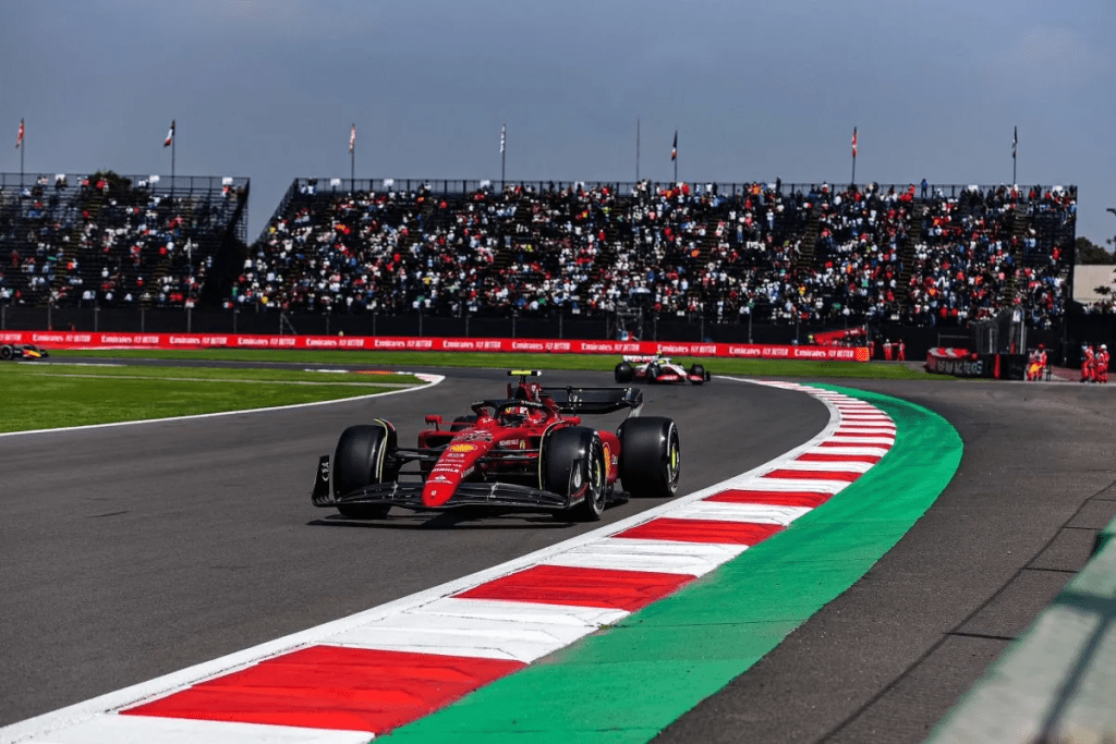 Carlos Sainz a bordo della F1-75
GP del Messico 2022