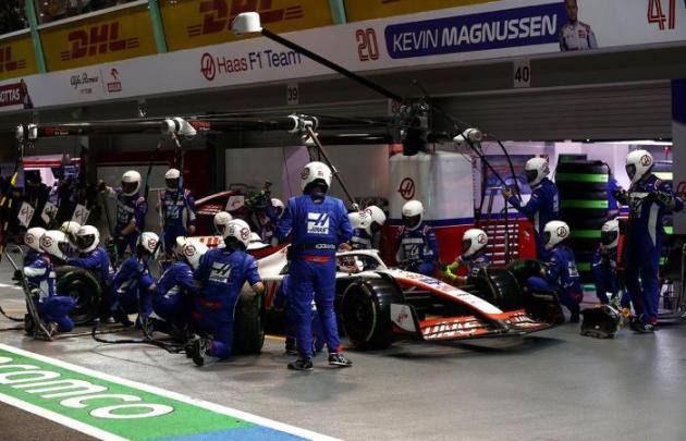 pit stop haas