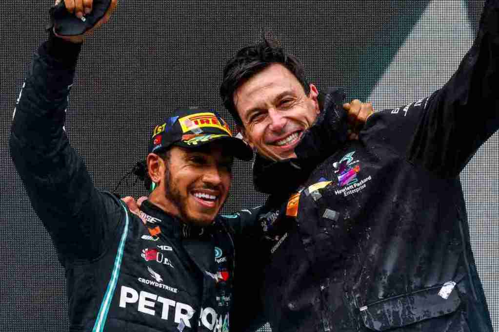 toto wolff e hamilton