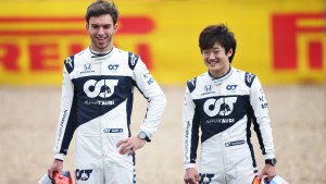 Pierre Gasly e Yuki Tsunoda, AlphaTauri