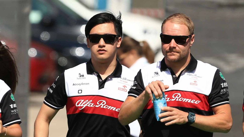 Guanyu Zhou e Valtteri Bottas, GP Messico 2022