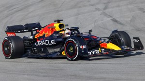 Il campione del mondo Max Verstappen