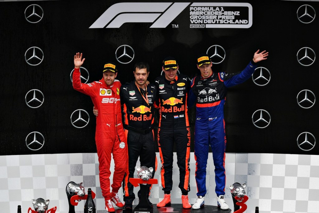 podio GP Germania 2019