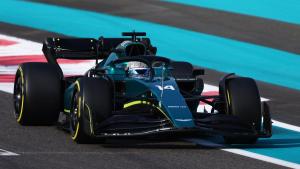 Alonso test Aston