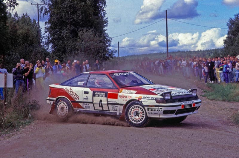 Carlos Sainz Finland 1990 MH 4