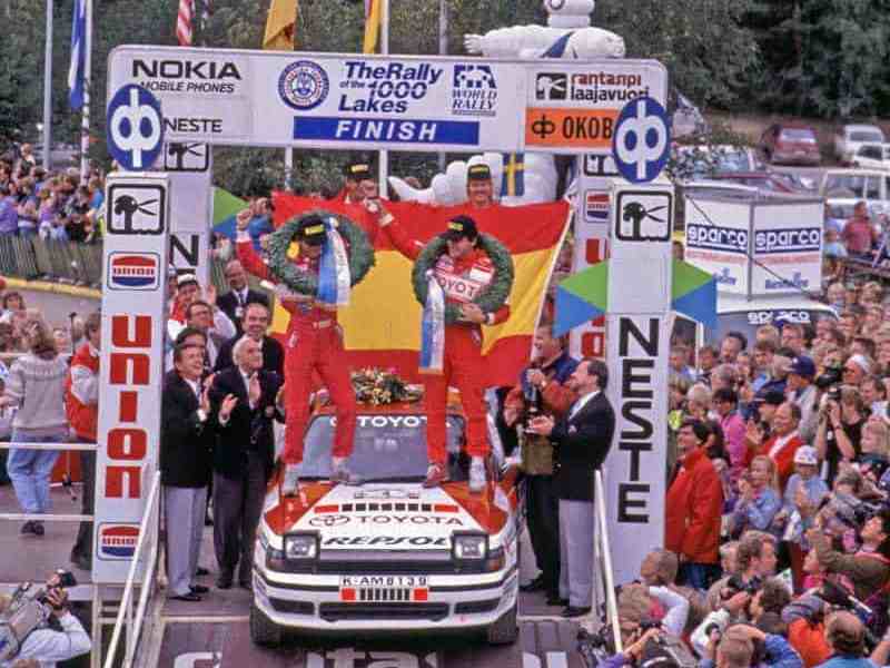 Carlos Sainz Finland 1990 MH 5