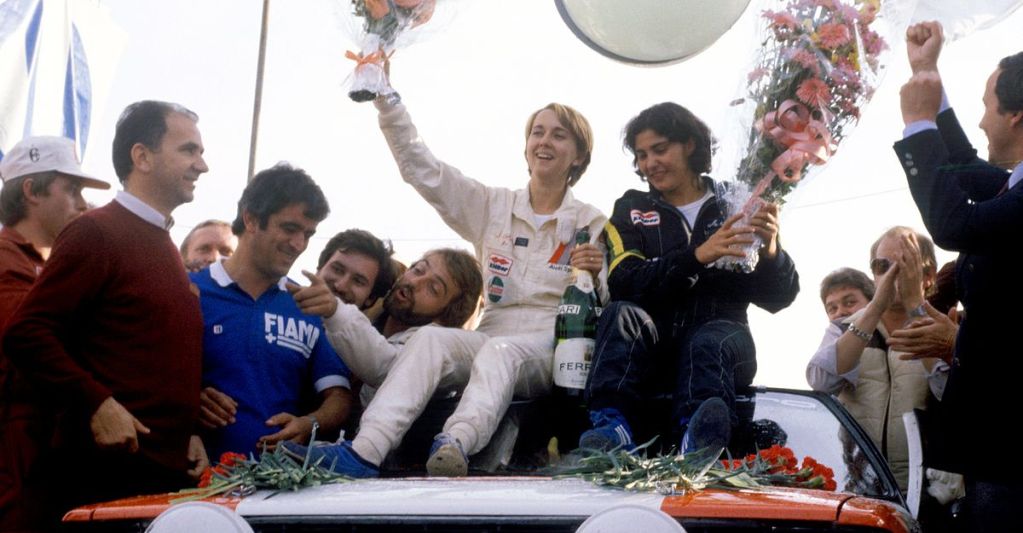 Fabrizia Pons e Michele Mouton Rallye Sanremo 1981