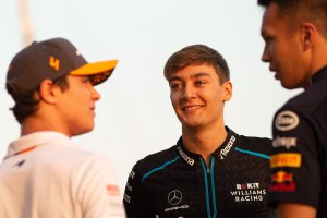 George russell lando norris alexander albon