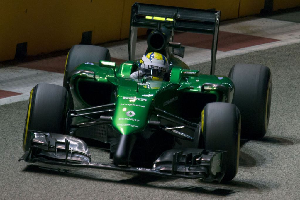 Ericsson a bordo della Caterham a Singapore