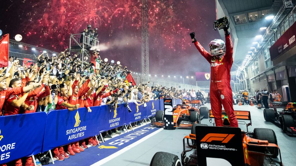 sebastian vettel ferrari f1 singapore grand prix gettyimages 1176352195