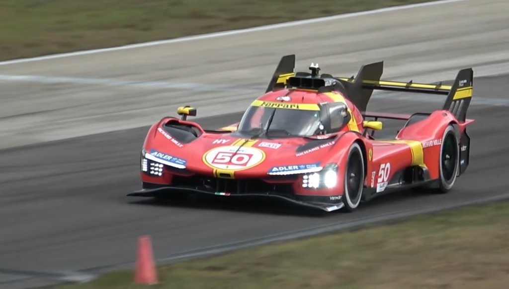 Ferrari ha portato in pista a Sebring la 499P per due giorni di test in vista della gara di debutto del Campionato WEC a marzo.