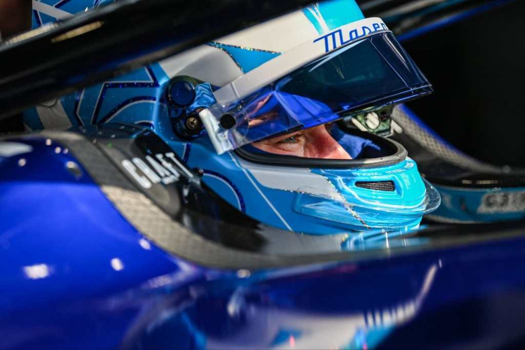 Maxi Gunther nell'abitacolo della Tipo Folgore