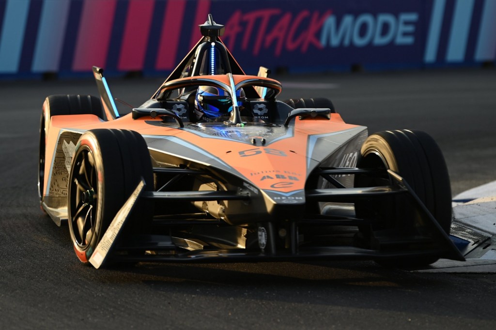 René Rast a bordo della McLaren