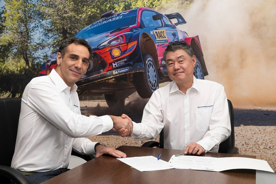 Cyril Abiteboul Hyundai WRC Rally