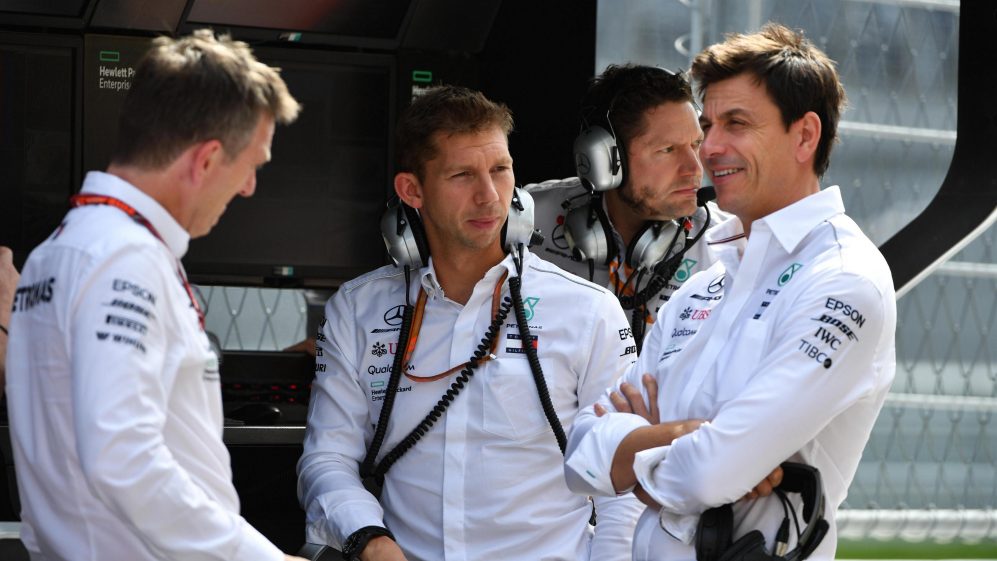 Wolff, Vowles, Mercedes, Williams