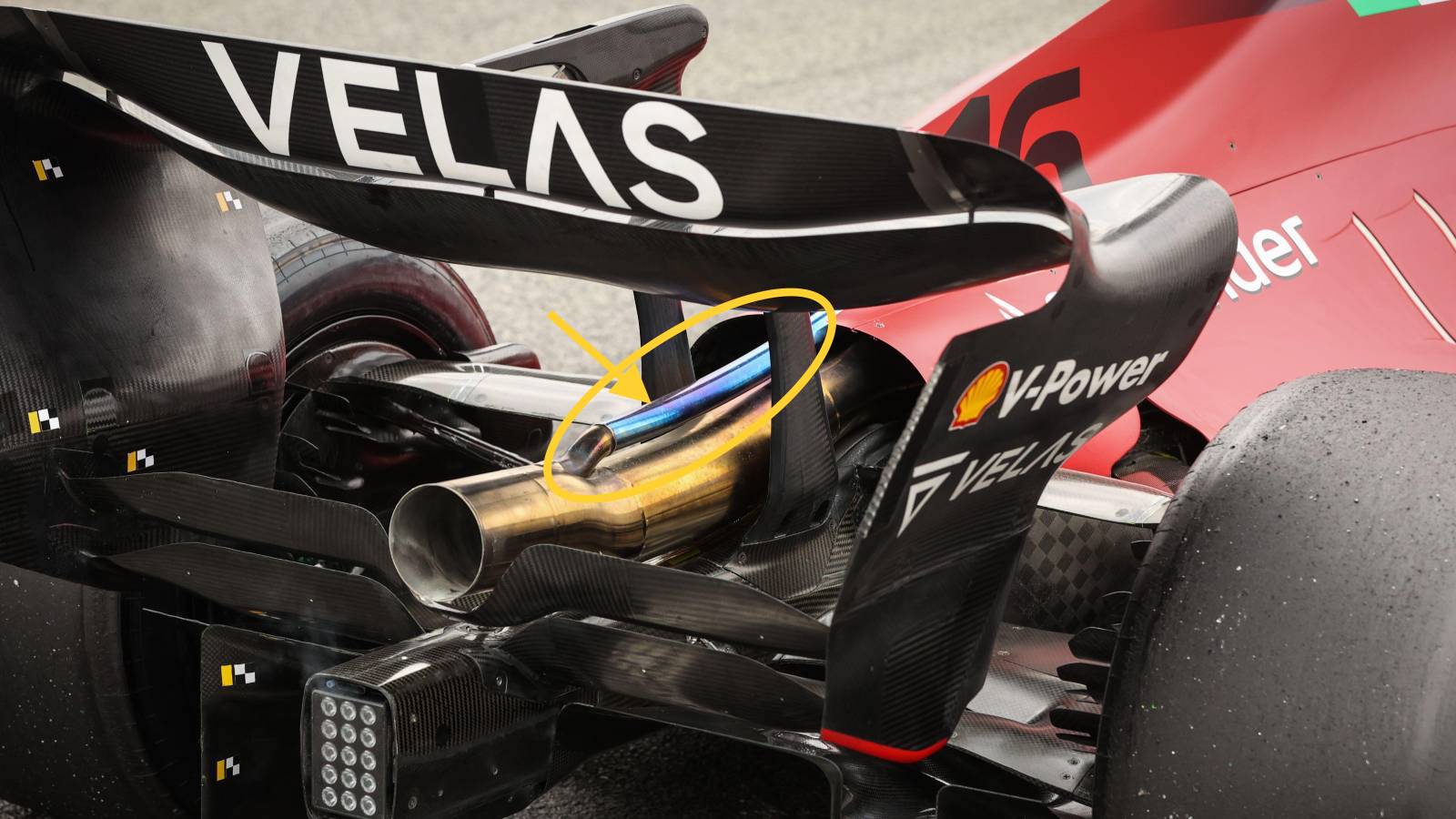 Scarico Ferrari F1 75 2