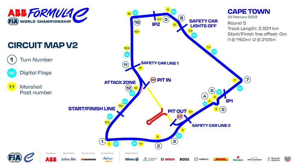 Il circuito cittadino di Città Del Capo