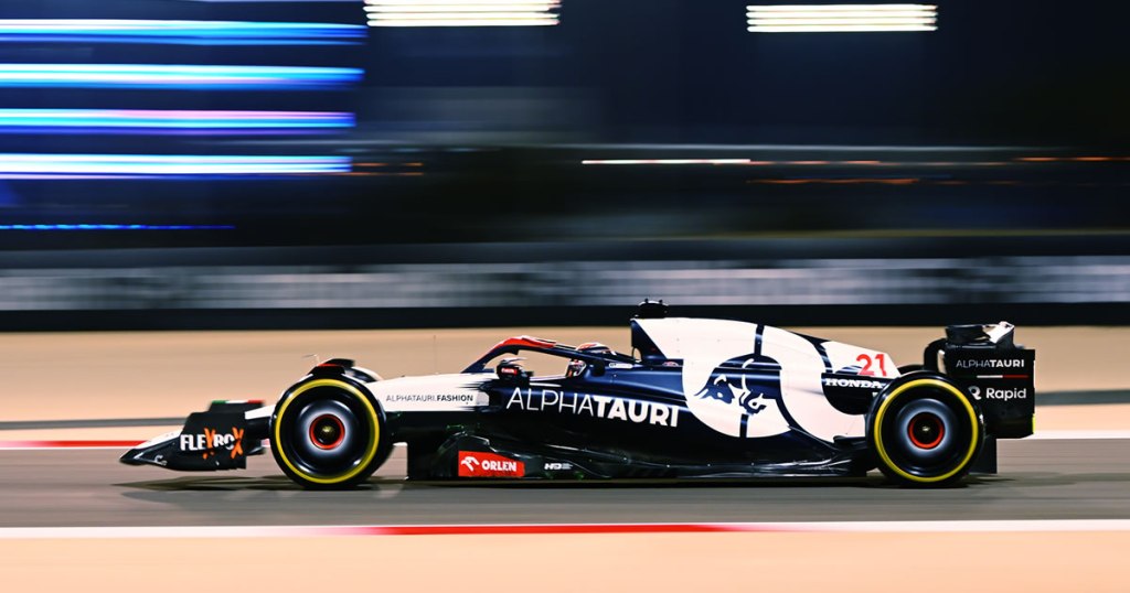2023 test bahrain day 2 de vries hero facebook
