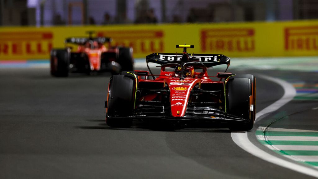 Carlos Sainz e Charles Leclerc, GP dell'Arabia Saudita 2023