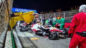Incidente Mick Schumacher GP Jeddah 2022