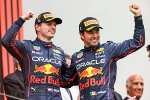 Verstappen Pérez Red Bull