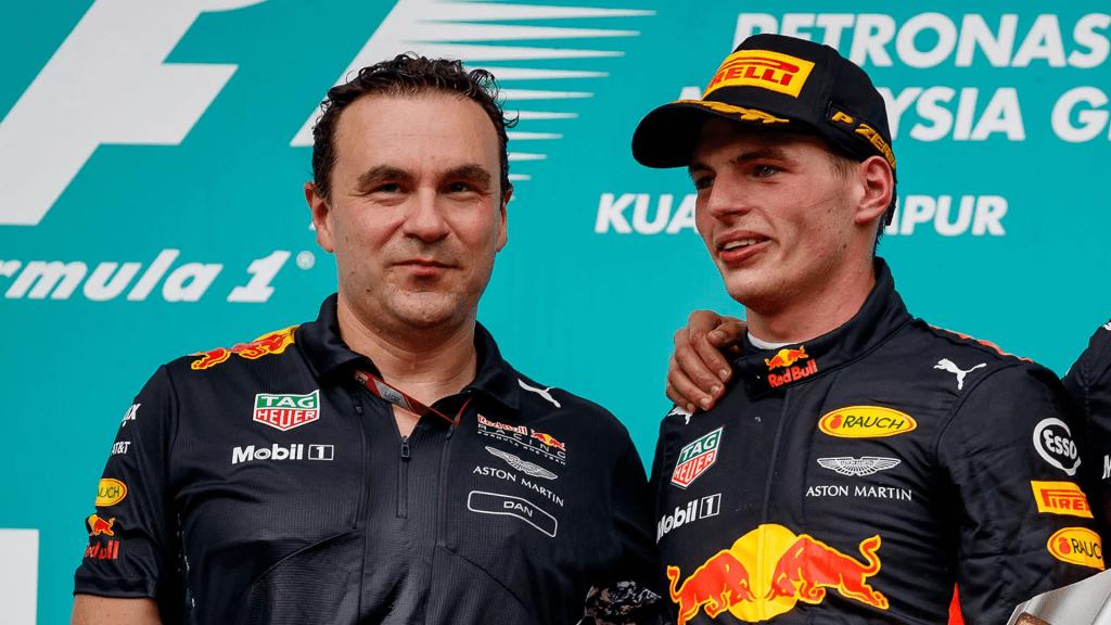 Dan Fallows e Max Verstappen