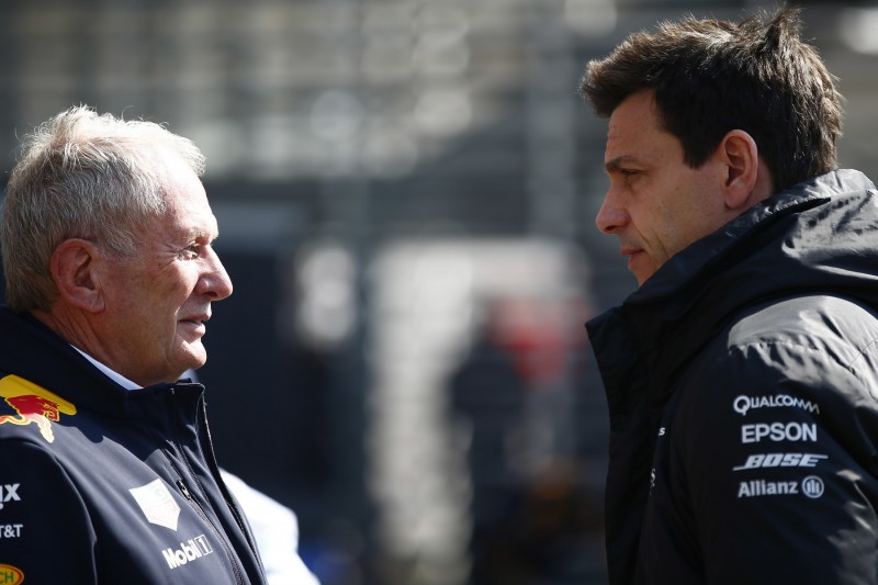 Helmut marko toto wolff f1 red bull mercedes