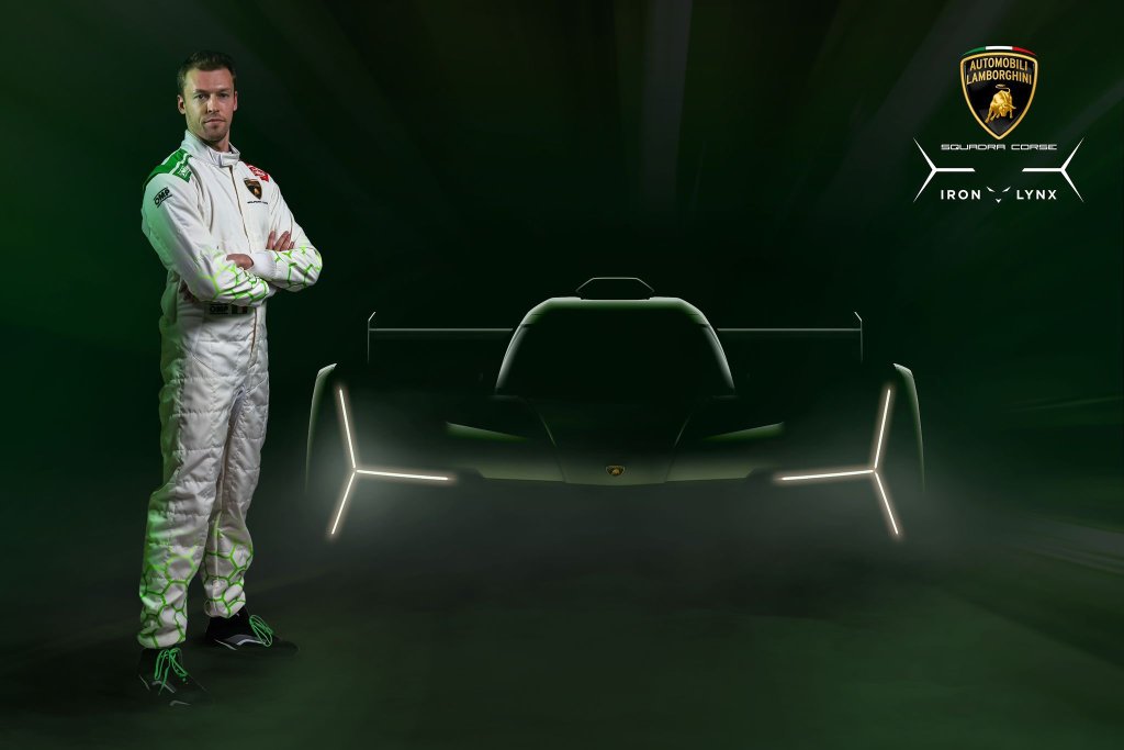 Lamborghini ha deciso: dal 2024 Daniil Kvyat si unirà ai colleghi Caldarelli, Bortolotti e Grosjean per guidare la LMDh.