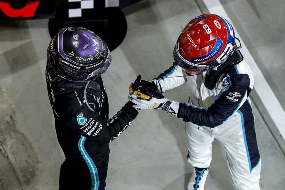 Russell: in Mercedes contro Hamilton Verstappen avrebbe rischiato