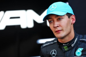 russell mercedes baku f1 2023