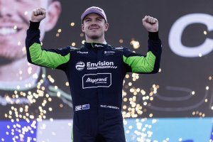 Il vincitore dell'E-Prix di Monaco Nick Cassidy